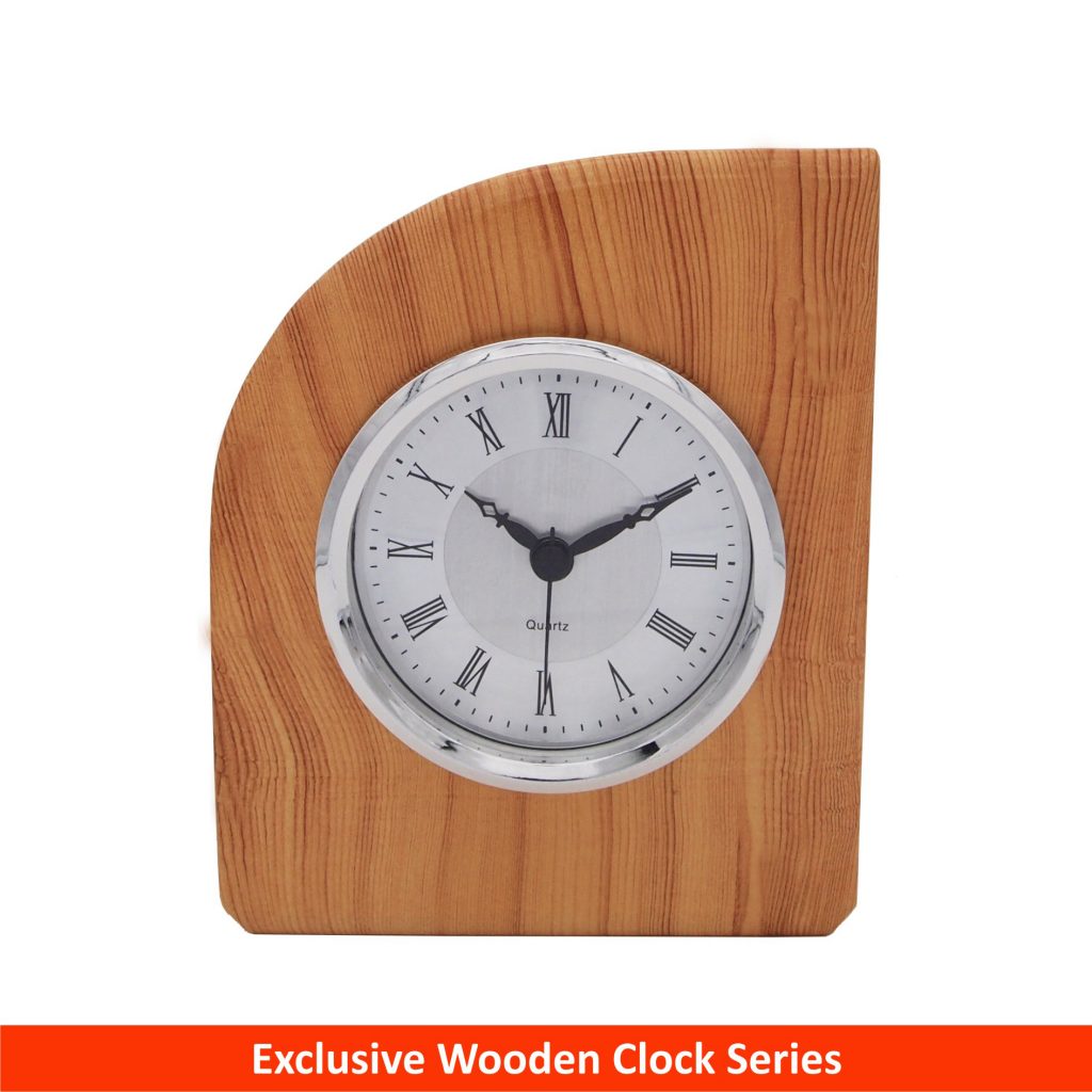 7297 Exclusive Wooden Clock Series iTrophy