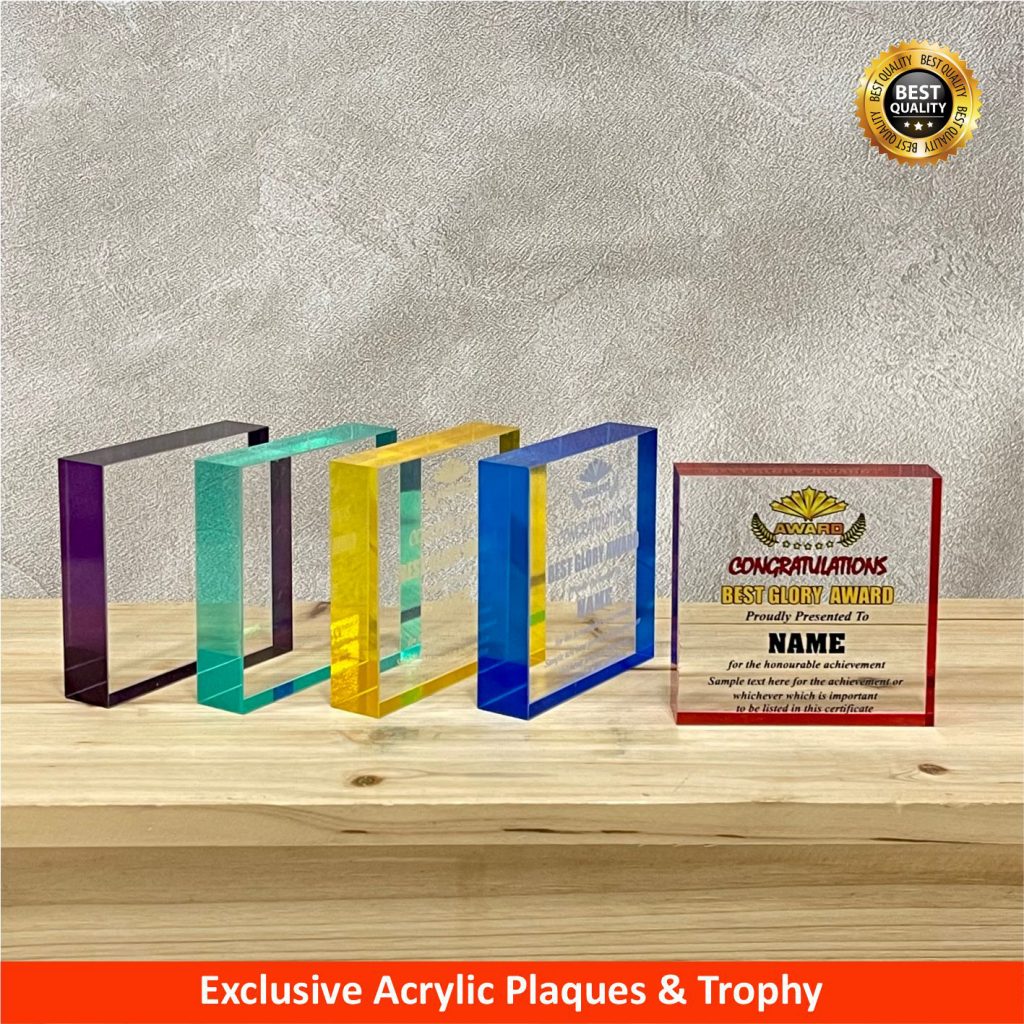 5132 Acrylic Paper Weight iTrophy